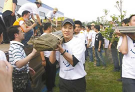 壹基金汶川震后行动